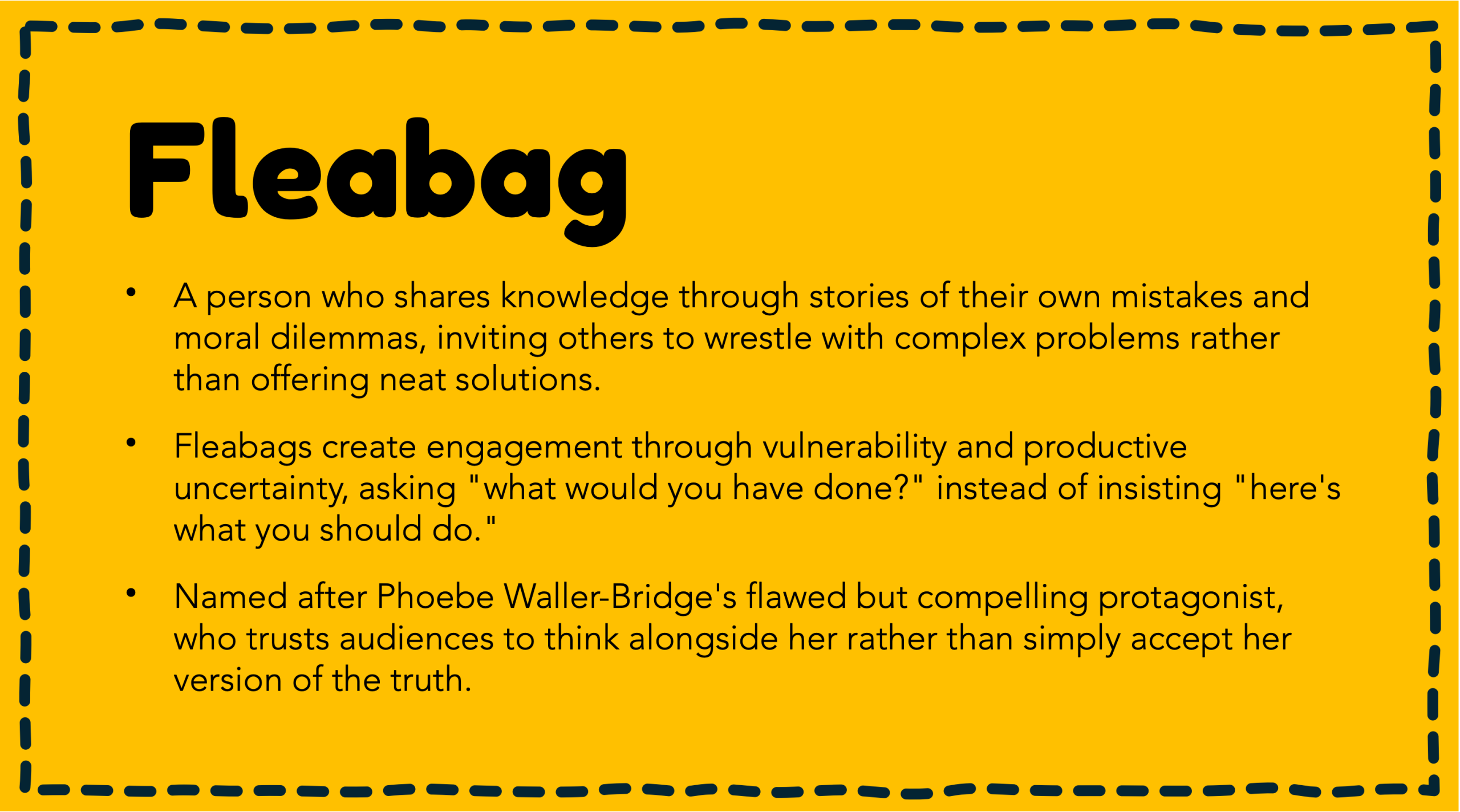 Fleabag_Definition